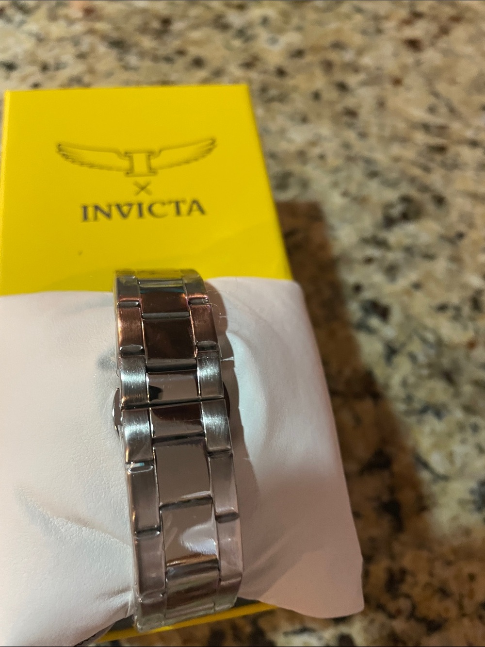 Invicta Specialty Men’s Silver Stainless Steel Watch with Roman Numerals - Picture 3 of 3